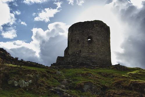 Dolbadarn Castle on its Hillock