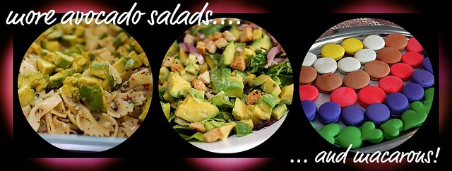 salads collage