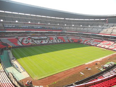 Primer día de montaje - Estadio Azteca 05 