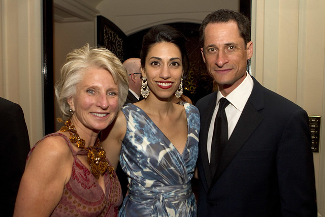 Jane Harman, Huma Abedin, and Rep. Anthony Weiner