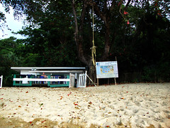 Coral cay Tobago expedition site