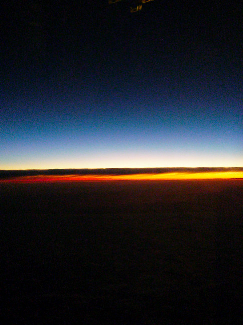 Day 348 - Sunrise over the Southern Hemisphere