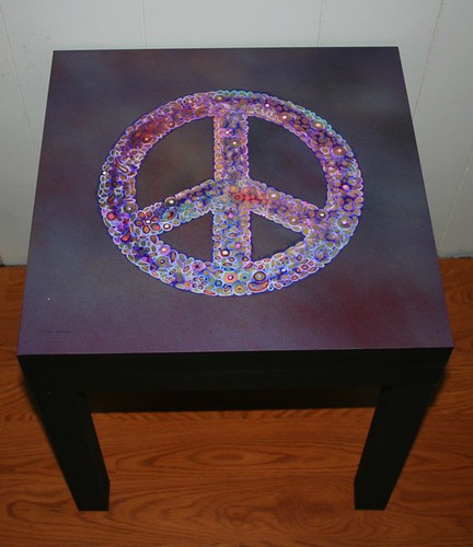 Peacefest Table 4 by Rick Cheadle Art and Designs