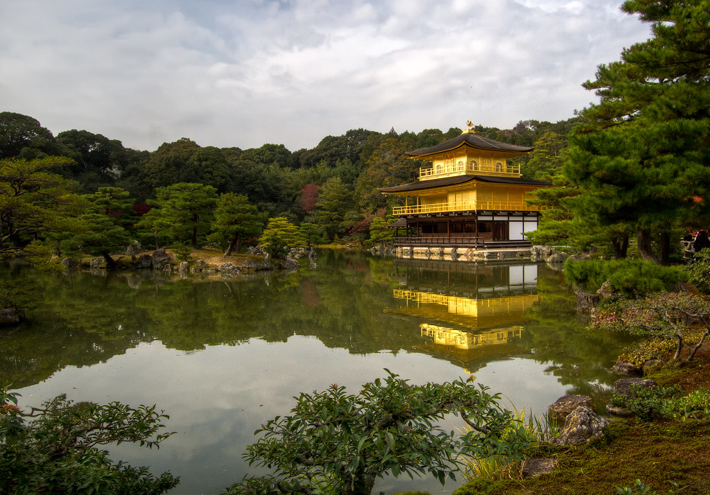 Reflection of a Golden Pavilion