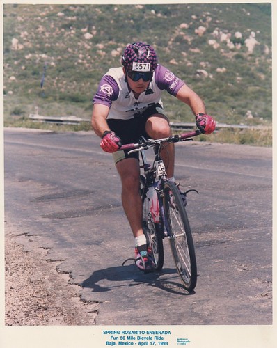 Rodney Wills Rosarito Ensenada Fun 50 Mile Bicycle Ride Baja, Mexico - April 17 1993