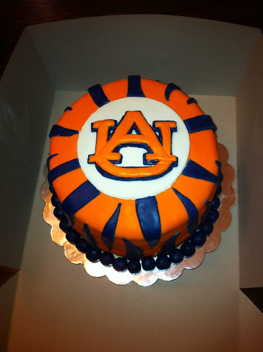 Auburn grooms cake