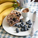 Banana Blueberry Muffins-14