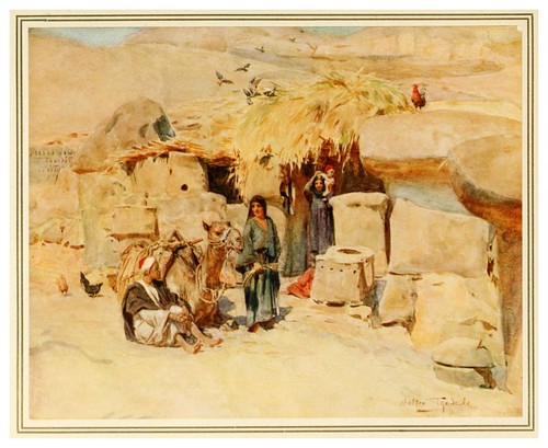 011-Un caserio en Tebas-An artist in Egypt (1912)-Walter Tyndale