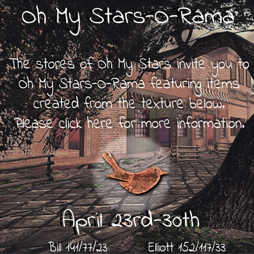 Oh My Stars-O-Rama April Event
