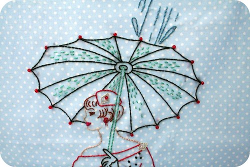 Beaded Umbrella