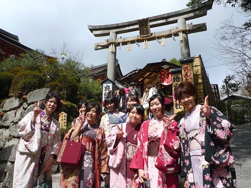 Kimono in Kyoto