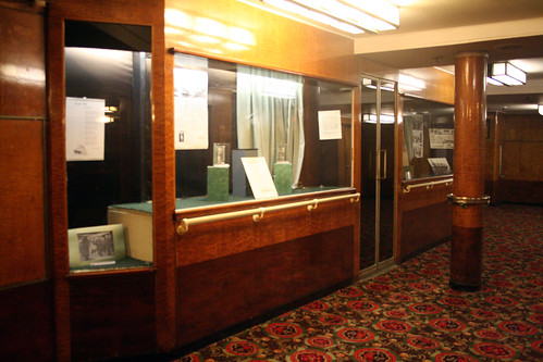 Queen Mary - Outside Former Second-Class Lounge (Now Brittania Room)