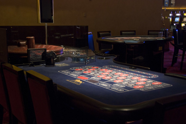 D2 roulette table