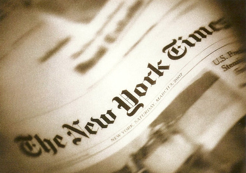 the new york times newspaper logo. the new york times newspaper