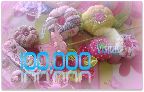 100 mil visitas no Blog by Fuxiquices-da-isa