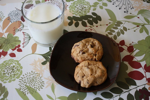 milk and pb chocolate chip cookies