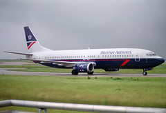 British Airways B737-4Q8 G-BNNL CDG 13/06/1993