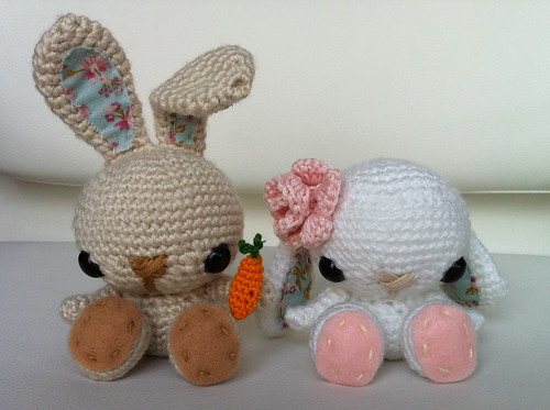 All About Ami Spring Bunny - Easter #crochet