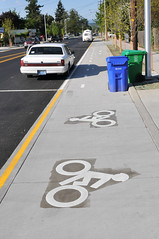 Cully Blvd cycle track-8