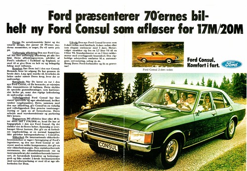 The Ford Consul replaced the
