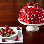 Strawberry Ricotta Cake