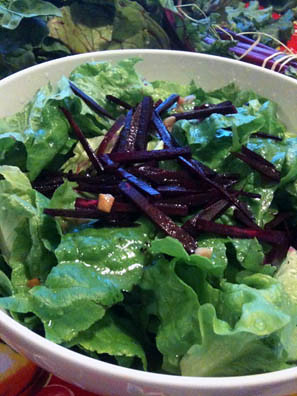 Romaine & Beet salad