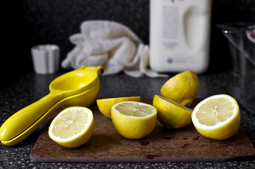 lemon juice for acidity