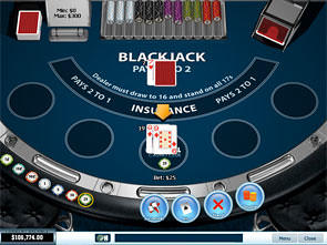 Blackjack Surrender Single Player game