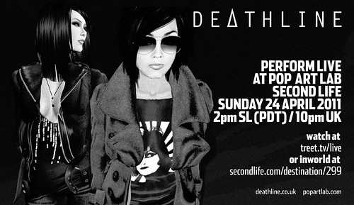 Deathline - Pop Vox Live, Second Life, 24 April 2011