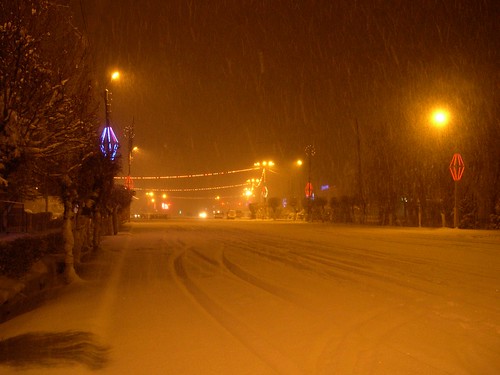 Night Snow 2 ©  upyernoz