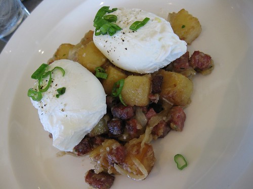 Corned Beef Hash and Poached Eggs