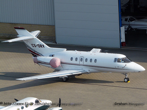 CS-DRV Hawker 800XPi by Jersey Airport Photography