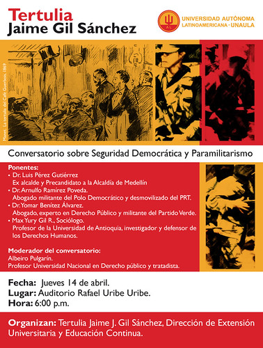 Conversatorio en UNAULA con Luis Pérez by Luis Pérez Gutiérrez