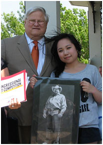 Creekview Student Wins First Place at Congressional Art Competition