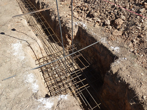 trench work and laying steel - 12