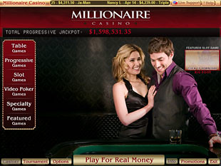 Millionaire Casino Lobby