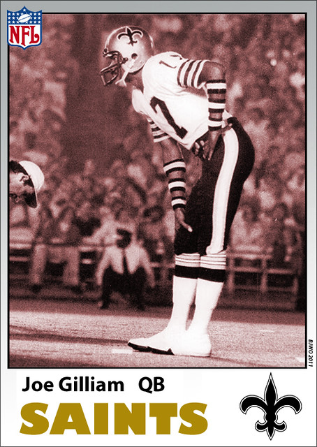 NFL J Gilliam NO Card-bj