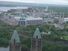 view from Peace Tower