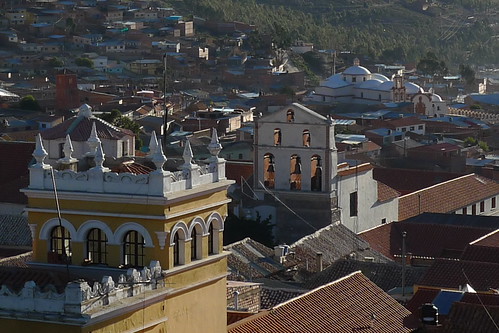 View from Cathedral Bell Tower - Potosi, Bolivia