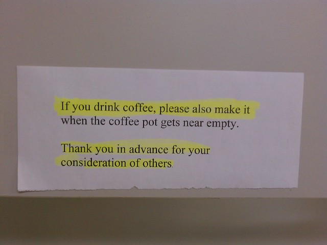 Sign at Work