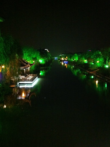 Yangzhou at night