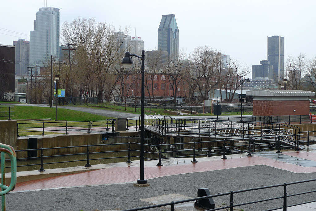 Copyright Photo: Montreal Skyline - Lachine Canal by Montreal Photo Daily, on Flickr