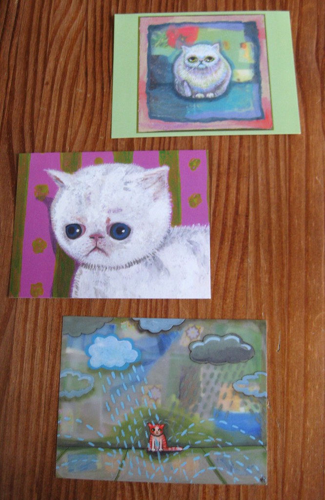 Schmoomunitions cat postcards