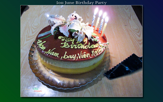 2011 June Birthday Party