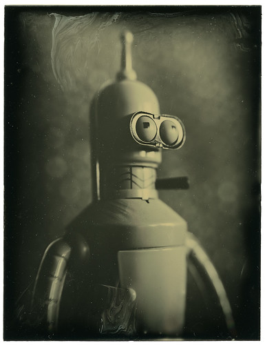 Bender (Tin Toy Tintype) by guyjbrown