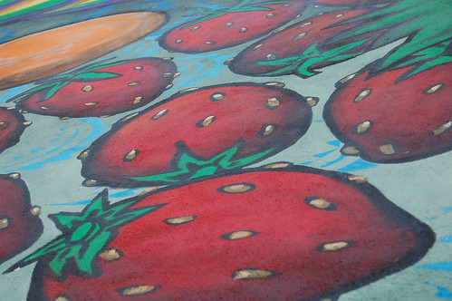Strawberries! by ThroughCatEyedFrames