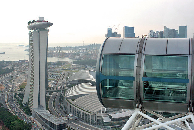 Spicy adventures aboard the Singapore Flyer