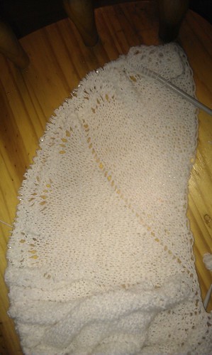 Circular shawl - progress so far by sandra_mcg