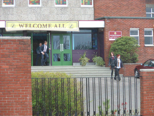 Waterloo Road 5/4/12 - ALEC Newman and Jason Done in action