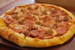 Pizza at Coco's South Bistro Victoria Plaza Davao City